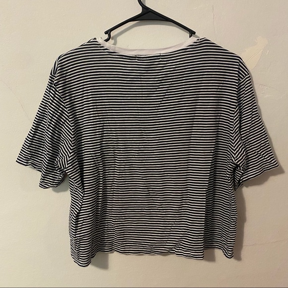 Forever 21 Embroidered Striped Shirt - Picture 5 of 6